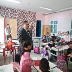 The Minister of Education visits a number of schools in the Ariana region